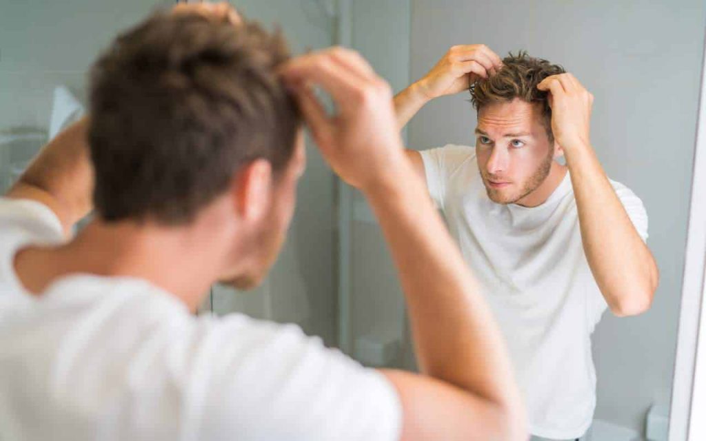 style transplanted hair post hair transplant